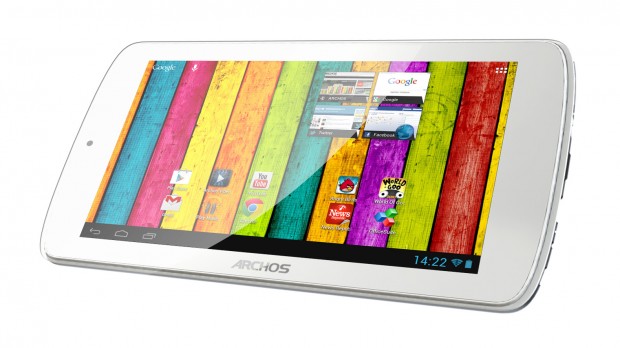 Die Aufl&ouml;sung des Bildschirms betr&auml;gt 1.024 x 600 Pixel. (Bild: Archos)