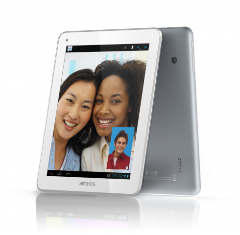 Das 80 Titanium hat ein 8-Zoll-Display mit einer Aufl&ouml;sung von 1.024 x 768 Pixeln. (Bild: Archos)