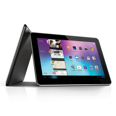 Das Coby MID 1065-8 hat einen 10,1 Zoll großen Bildschirm. (Bild: Coby)