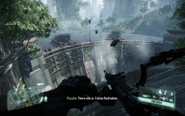 Der Staudamm ist eine der grafisch spektakulärsten Stellen im Spiel.