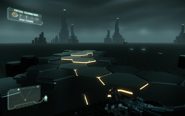 Vor dem Spiel führt ein einfaches Tutorial in wichtige Funktionen ein.