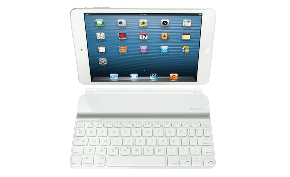 Ultrathin Keyboard Mini von Logitech am iPad Mini