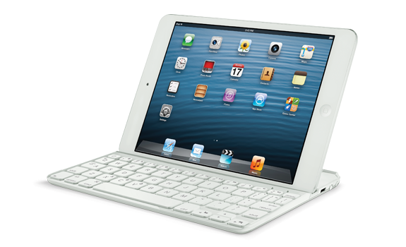Ultrathin Keyboard Mini von Logitech am iPad Mini
