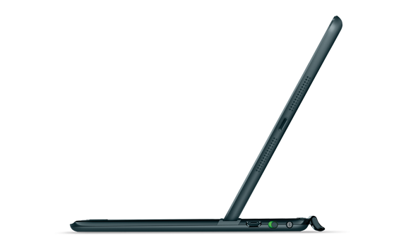 Ultrathin Keyboard Mini von Logitech am iPad Mini