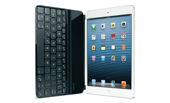 Ultrathin Keyboard Mini von Logitech am iPad Mini