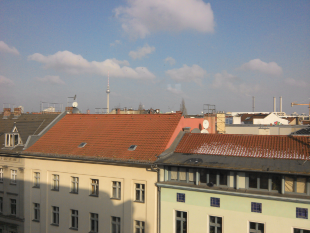 Tageslichtaufnahmen sehen besser aus, der Farbstich ist aber auch hier sichtbar. (Bild: Golem.de)