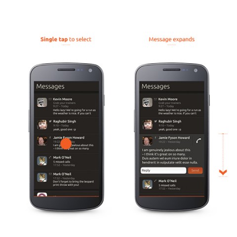 Ubuntu für Smartphones