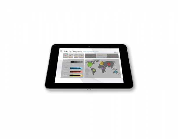 Ohne die Steuereinheit lässt sich das Wikipad wie ein normales 7-Zoll-Tablet nutzen. (Bild: Wikipad)