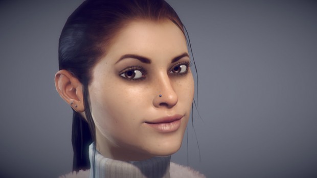 Dreamfall Chapters - so soll Zoë Castillo in der Ingame-Grafik aussehen. (Bild: Red Thread)