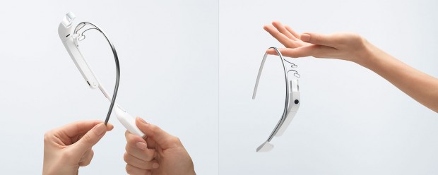 Google Glass - so könnte die Datenbrille später aussehen. (Bild: Google)