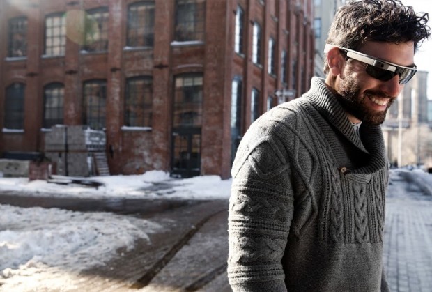 Google Glass - so könnte die Datenbrille später aussehen. (Bild: Google)