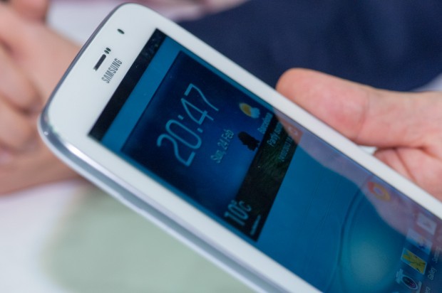 Im Inneren des Galaxy Note 8.0 arbeitet ein Exynos-Quad-Core-Prozessor mit einer Taktrate von 1,6 GHz. (Bild: Andreas Sebayang/Golem.de)