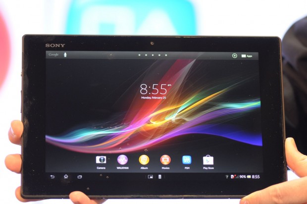 Das Xperia Tablet Z bietet eine gute Farbdarstellung. (Bild: Andreas Sebayang/Golem.de)
