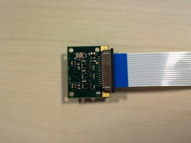 Raspberry-Pi-Kameramodul - Rückseite  (Bild: Raspberry Foundation)