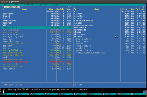 Das von Ubuntu verwendete Android stammt vom Cyanogenmod-Projekt.