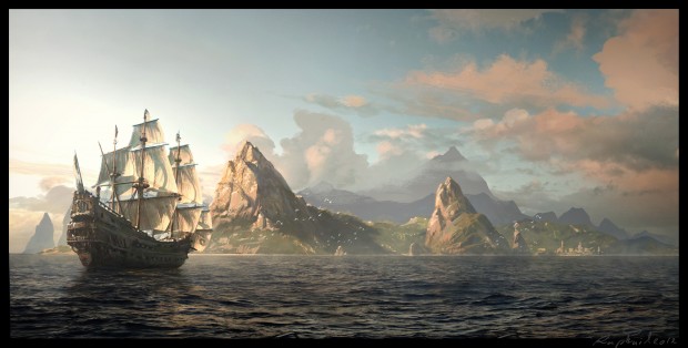 Konzeptzeichnung Assassin's Creed 4