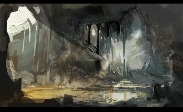 Konzeptgrafik Blackguards (Bilder: Daedalic)