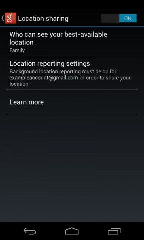 iOS-App von Google Plus (Bild: Google)