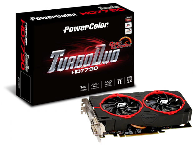 Die Radeon HD 7790 von Powecolor