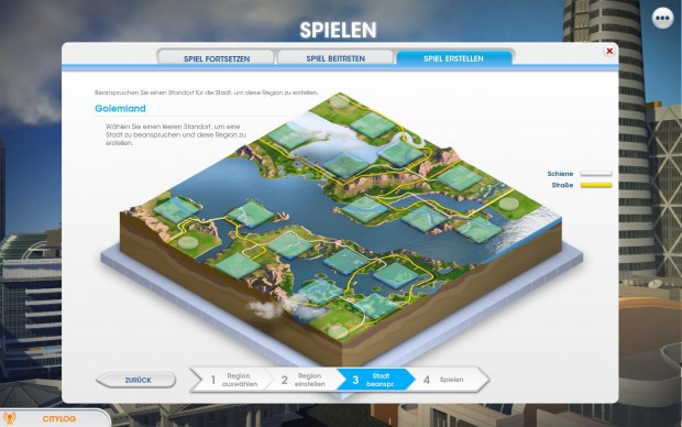 Nur noch ein Klick bis zur Balkenanzeige "Spielen" - aber so weit kamen wir eben nicht.