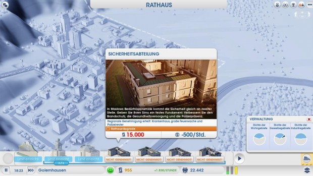 Nach und nach gibt es immer mehr städtebauliche Möglichkeiten.