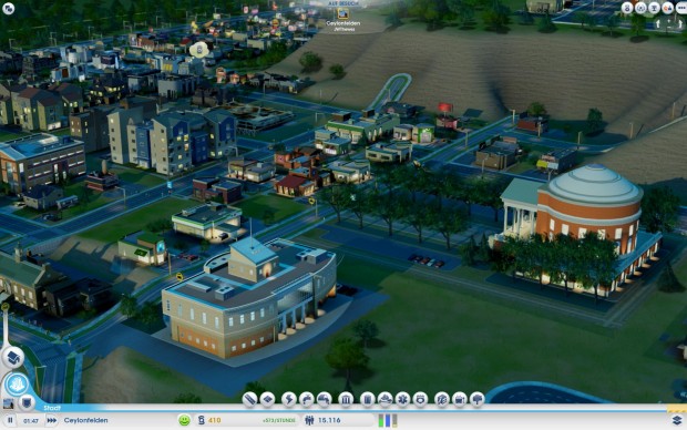 Berge lassen sich in Sim City 5 nicht einebnen,...