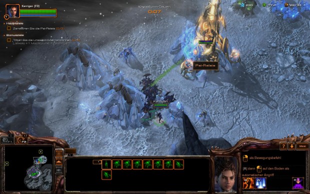 Auch die Protoss spielen wieder eine wichtige Rolle.