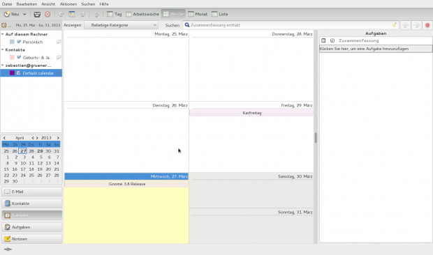 ...oder in Evolution.