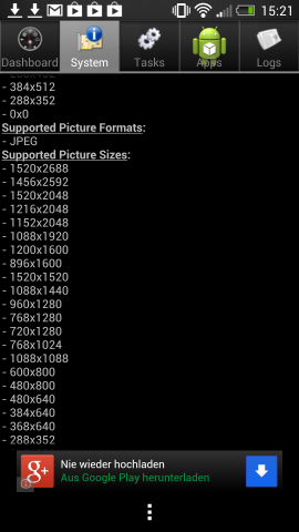 Die Kamera hat 4 Megapixel. (Screenshot: Golem.de)