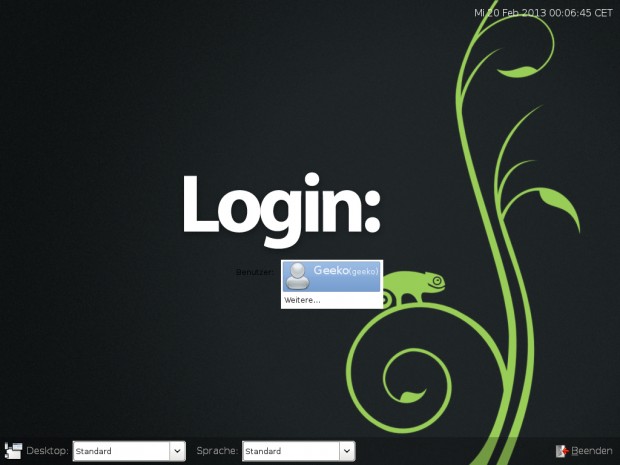 Opensuse 12.3 (Bild: Opensuse)