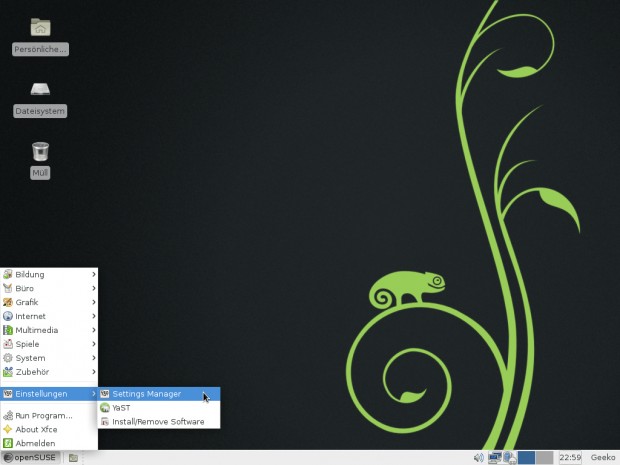 Opensuse 12.3 (Bild: Opensuse)