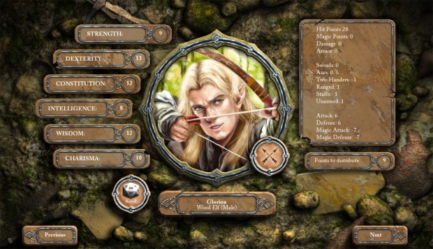 Charaktersystem Deathfire (Bilder: Guido Henkel)