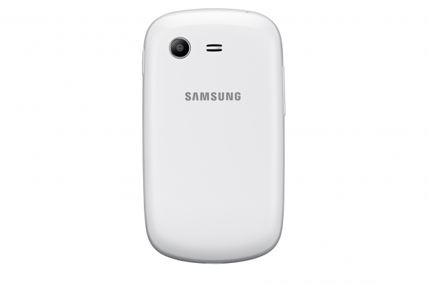 Auf der Rückseite ist eine 2-Megapixel-Kamera eingebaut. (Bild: Samsung)
