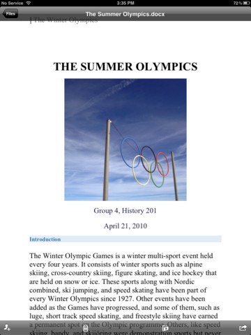 Skydrive 3.0 für iOS (Bild: Apple)