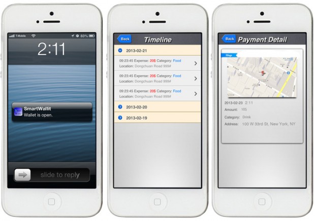 Smartwallit-App (Bild: Kickstarter)
