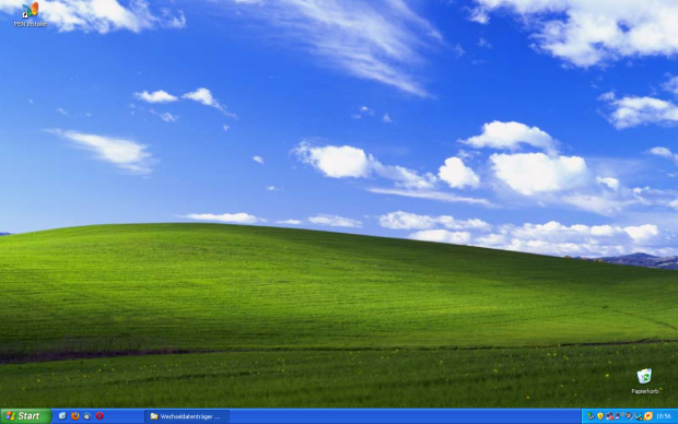 Es war einmal... Windows XP. Anfangs gewöhnungsbedürftig viele Farben, und doch gewöhnten sich viele schnell an die neue Optik.