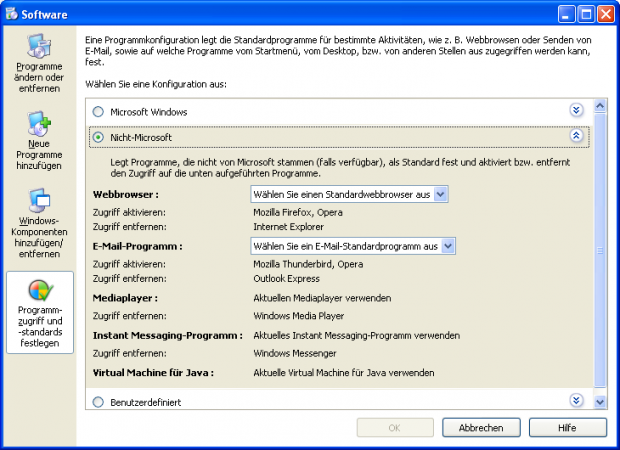 Windows XP (Screenshot Golem.de/Andreas Sebayang)