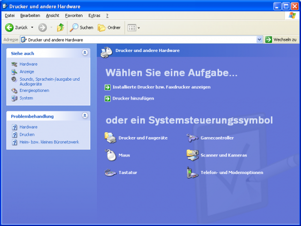 Windows XP (Screenshot Golem.de/Andreas Sebayang)