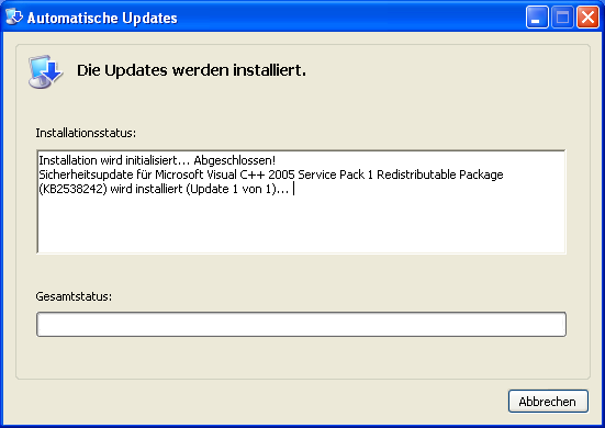 Windows XP (Screenshot Golem.de/Andreas Sebayang)
