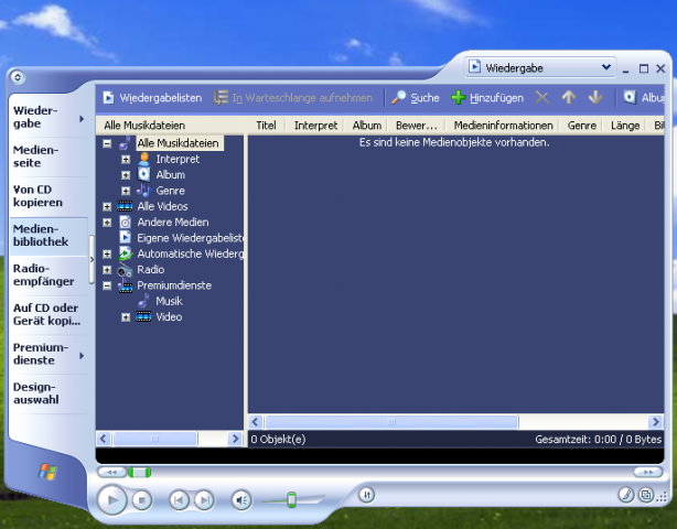 Windows XP (Screenshot Golem.de/Andreas Sebayang)