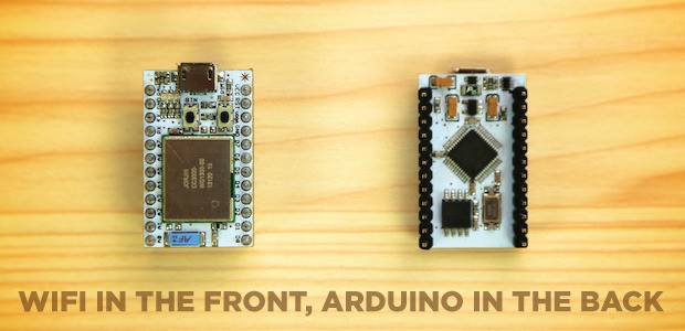 Die Vorder- und Rückseite der kleinen Platine (Bild: Spark Devices)