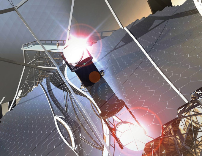 Damit wollen die Forscher unter anderem 13 Milliarden Lichtjahre entfernte Galaxien betrachten. (Bild: TMT)