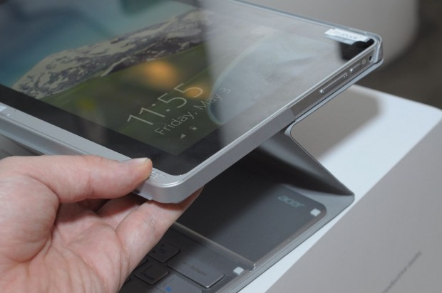 Trotzdem wird das P3 als Ultrabook vermarktet. (Foto: Andreas Sebayang/Golem.de)