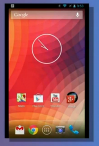 Pures Android auf dem Galaxy S4 (Quelle: Golem.de)