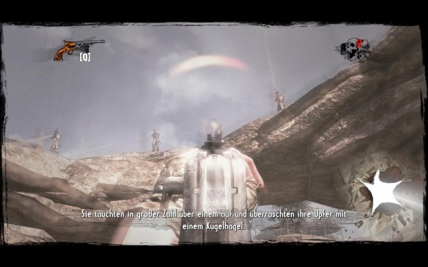 Im Felstal warten erst Apachen, und dann doch "nur" Cowboys...