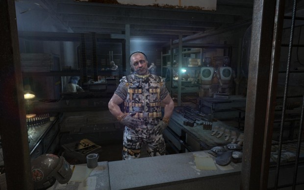 Beim Waffenhändler plaudern wir...