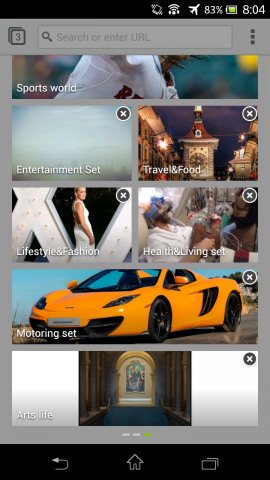 Next Browser - Next-View-Übersicht (Bild: Golem.de)