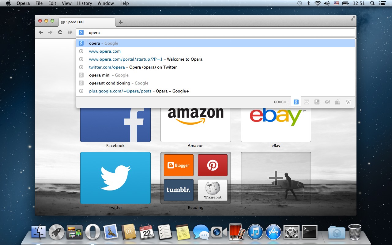 Opera Next: Opera 15 mit Blink und V8 für Windows und Mac OS X - Golem.de