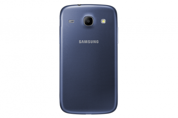 Auf der Rückseite ist eine 5-Megapixel-Kamera eingebaut. (Bild: Samsung)