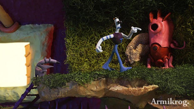 Armikrog - Szene aus dem Knet-Adventure (Bild: Pencil Test Studios)